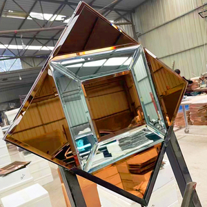 Bề mặt bóng loáng tỏa sáng kim cương pha lê thủy tinh gương Gạch <span class=keywords><strong>Mosaic</strong></span> với giá rẻ cho tường - Product Image 6