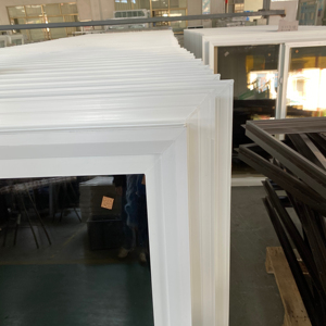 Hotian Classic Upvc Single Sliding <strong>Window</strong> with Grid Customized Size and Function Manufacturer Vinyl Fiberglass Screen