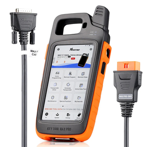 Xhorse VVDI Schlüsselanlage Max Pro Ferngesteuerter Schlüsselanalyst mit MINI OBD-Werkzeugfunktion Generierung von Transpondern kostenlos mit erneuerbarem Kabel