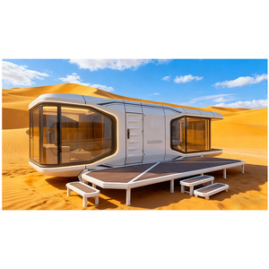 Casa Capsula Spaziale di Lusso, Villa Prefabbricata Modulare con Pannelli Sandwich, Resistente all'Acqua, Solare, Leggera ed Ecologica - Product Image 3