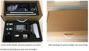 Inkjet drucker inkjet codierung maschine charge drucker datum coder verfalls datum ink jet drucker für kunststoff flaschen - Product Image 6
