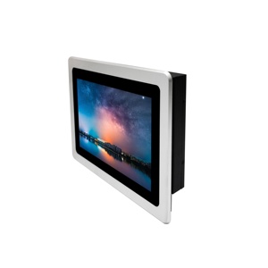 Monitor touch screen capacitivo in alluminio incorporato montaggio a parete touch LCD industriale integrato capacitivo pc pannello android - Product Image 2