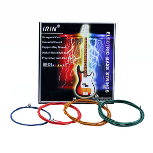 IRIN Nickel Plated Alloy <strong>High</strong> <strong>Quality</strong> 4 <strong>String</strong> Color Guitar Electric Bass <strong>Strings</strong> - Product Image 1