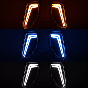 Toyota Corolla çapraz 2024 2025 için LED gündüz koşu işık sürüş sis farları DRL sinyal lambası günışığı araba aksesuarları - Product Image 6
