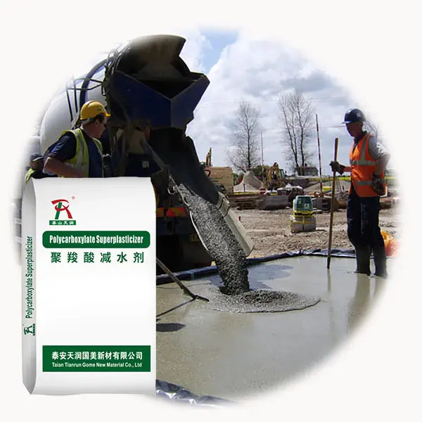 Policarboxilato de alto rendimiento, superplastificador, reductor de agua para cemento y hormigón
