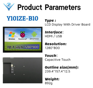 Modulo Display LCD ad alta risoluzione da 10.1 pollici 10.11280*800 per schermo di sostituzione Tablet Android - Product Image 2