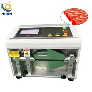 YH-8200 Automatic Plastic Pipe <strong>Corrugated</strong> <strong>Tube</strong> Cutting Machine PVC PE PPR Pipe Shrink <strong>Tube</strong> Cutting Machine