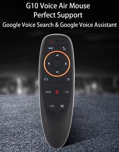 G10S g-sensör hava fare uzaktan kumanda ses fonksiyonu ile 2.4GHz kablosuz G10 Fly air fare için akıllı TV kutusu - Product Image 3