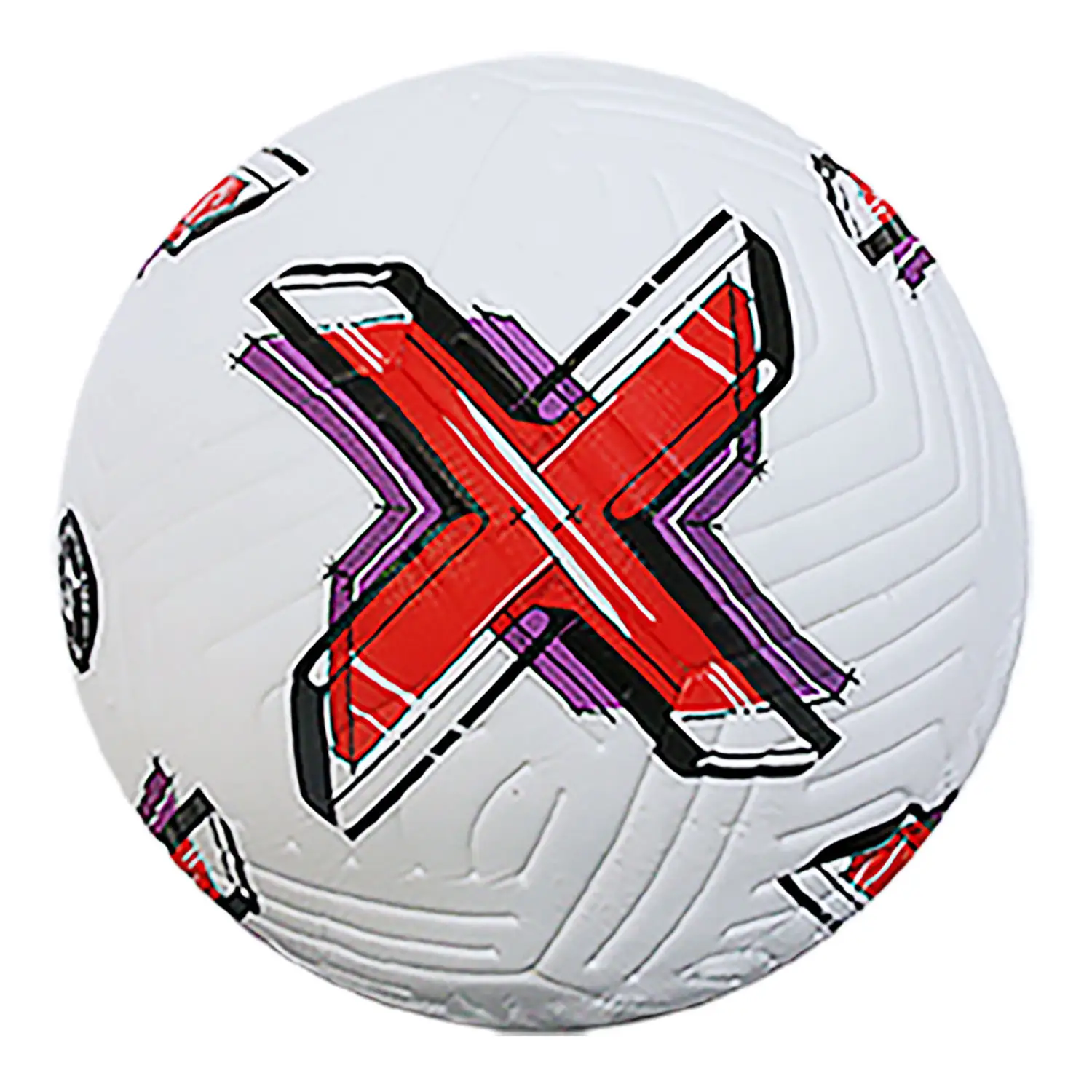 Balón de fútbol de cuero auténtico, balón de fútbol de alta calidad, luminoso, personalizado, oficial, talla 5 de EE. UU., nuevo