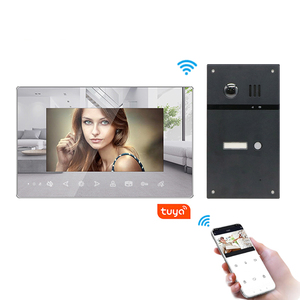 Sistema di videocitofono ip a 2 fili per lavori in appartamento con l'app tuya. Telecomando