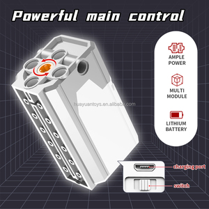 Simulation Deformable Electric RC Building Blocks Dinosaur Robot <strong>Assemble</strong> Toy Set with APP <strong>Programming</strong> Gravity Induction Control - Product Image 5