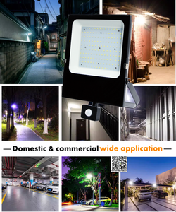 Outdoor Ir Motion Sensor <strong>Led</strong> Flood Light 100w IP66 230V 10-30 <strong>V</strong> DC Low Volt Marine and Domestic Application ETL DLC BIS SASO - Product Image 6