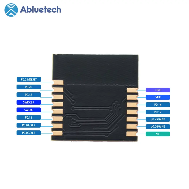 PTR5605 Nordic nRF52805 Transceptor RF integrado de 2,4 Ghz Módulo BLE de comunicaciones inalámbricas multiprotocolo