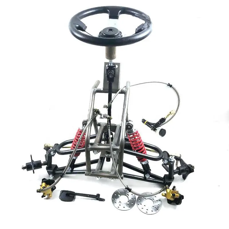 الذهاب كارت الكارتينغ الفرامل مضخة Swingarms 8.8 سنتيمتر الشفاه عجلة القيادة امتصاص الصدمات UTV ATV عربات التي تجرها الدواب الجبهة تعليق الإطار