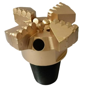 钻孔岩石烧结基体四翼增强凹进钻头PDC钻孔金刚石钻头 - Product Image 6