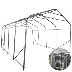 Ağır hizmet tipi çift araba taşınabilir garaj gölgelik otopark çadırı Carport araba katlanır barınak - Product Image 2