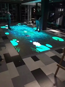 P3.91P4.81ポータブル3DLEDダンスフロアウェディングフルカラー防水インタラクティブプログラム可能DJダンスフロアLEDディスプレイスクリーン - Product Image 4