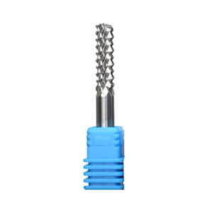 Customized Solid Carbide Corn Teeth PCB End Mill 3MM to 18mm Corn <strong>Milling</strong> <strong>Cutter</strong> for <strong>Graphite</strong> Carbon Fiber