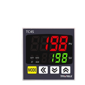 Controlador de temperatura del termostato PID Digital de salida dual Entrada universal 110VAC 220V Plástico ABS Personalizable ODM TC4S TC4H - Product Image 1