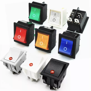 Kcd4 interruttore a bilanciere impermeabile Spst,Spdt,Dpst,Dpdt, pannello interruttori illuminazione a LED interruttore a pulsante a 2/3 vie 2 3 4 6 Pin - Product Image 1