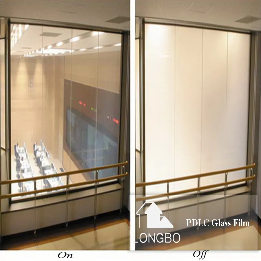 Linea di produzione di vetro/film PDLC trasparente commutabile privacy sticker window electric smart PDLC glass