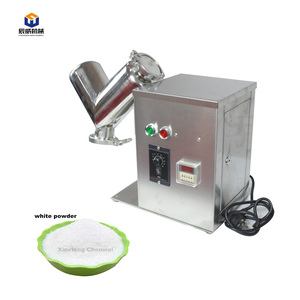 CW paslanmaz çelik 2 5 8 10L laboratuvar küçük V tipi karıştırma makinesi toz gıda mikseri - Product Image 5
