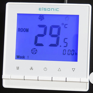 Sistema de aire acondicionado central para el hogar Pantalla digital LCD Panel de control de temperatura - Product Image 5
