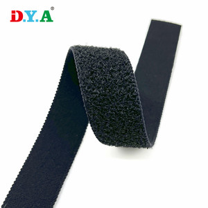 Banda elástica de látex de nailon suave de 2,5 cm de tamaño personalizado con correa elástica de gancho y lazo para multifunción - Product Image 2