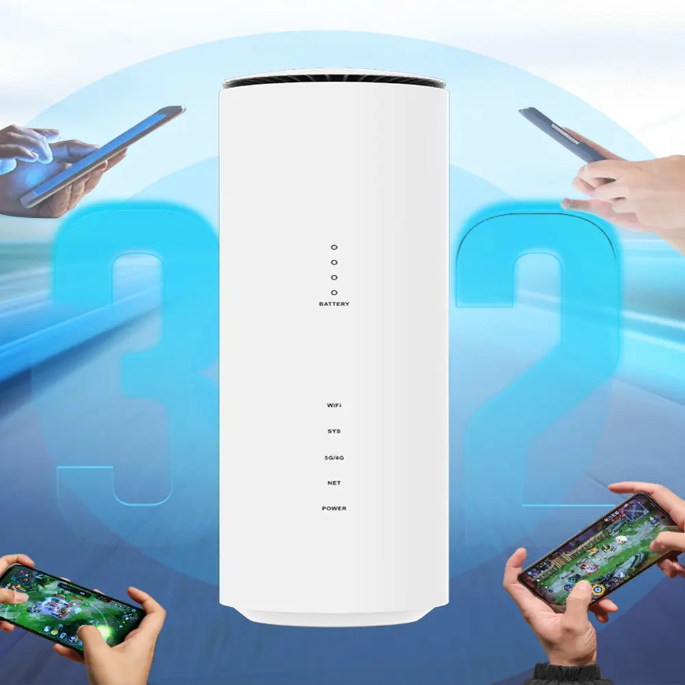 Tendencias de la moda Enrutador CPE 5g con ranura para tarjeta SIM RG500U Chip profesional Enrutador de módem 5g Tarjeta SIM 5g