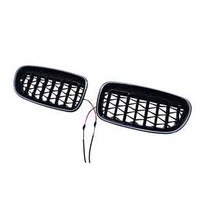 ไฟหน้า F10 LED 5ชุด2011-2016ไฟหน้าด้านหน้าแบบกริดเรืองแสงแบบใหม่ไฟดาวตกแบบเส้นคู่ไฟ12V 6000K สี - Product Image 5