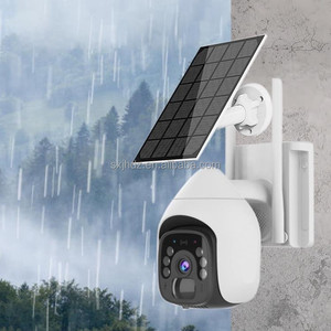 Cámara PTZ solar WiFi de 3MP para jardín al aire libre con visión nocturna, resistente al agua, IP66, Sensor CMOS, detección de movimiento, almacenamiento de tarjeta de memoria - Product Image 2