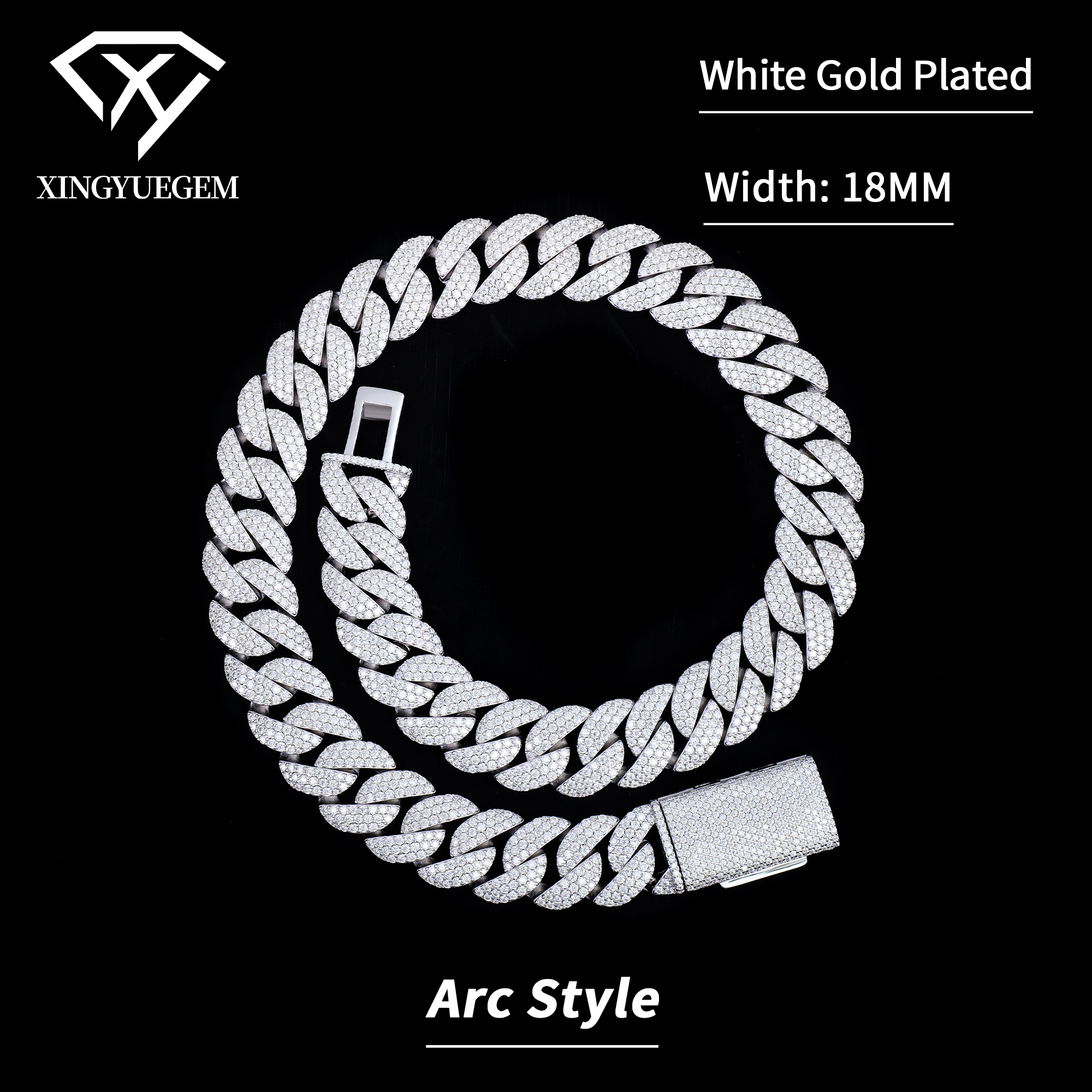 18mm silver
