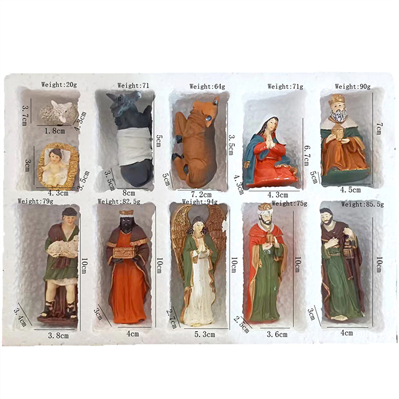 Ensemble de 11 pièces