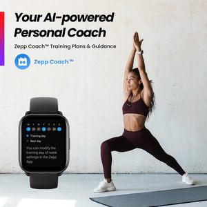 Amazfit สมาร์ทวอชขนาด42มม. พร้อมแบตเตอรี่14วัน, อุปกรณ์ติดตามการออกกำลังกายพร้อมโหมดกีฬามากกว่า120โหมดสำหรับ Android iPhone, สีชมพู - Product Image 4