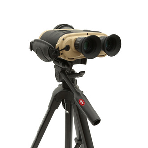 Çift kanallı vizyon 75mm Lens 2x 4x Zoom uzun menzilli 4.5km 640x512px soğutmasız termal bi-nocular Tripod için - Product Image 1