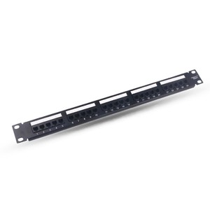 Panel de parche de datos y voz Cat3 de 25 puertos-Compatible con sistemas de red/teléfono heredados-Cableado de sala de servidores centralizado - Product Image 1