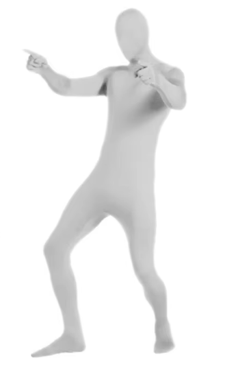 Visage blanc