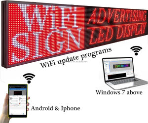 P10 schermo di visualizzazione elettronico esterno tendone bacheca di testo di parola personalizzato scorrendo Led segni programmabili per il ristorante - Product Image 3