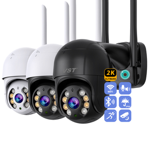 Düşük aydınlatma ve net görüntü H.265 Video sıkıştırma formatı kablosuz PTZ güvenlik kamerası ile ICSEE 3MP çözünürlük WIFI kamera - Product Image 1