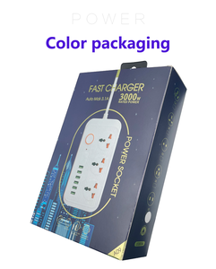Venta directa de fábrica Toma de corriente USB universal con cortocircuito y protección contra sobrecalentamiento Enchufes y enchufes al por mayor - Product Image 4