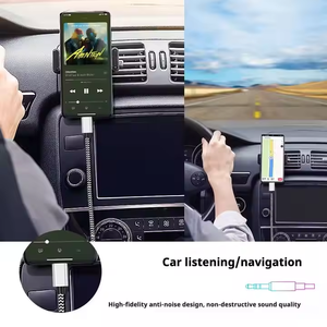 Yardımcı ses kablosu araba Aux ses jakı müzik ses kablo kordonu tip-c için 3.5MM USB c tipi C 3.5MM kablo - Product Image 6