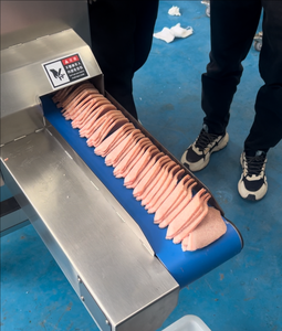 पूरी तरह से स्वचालित वाणिज्यिक मांस स्लिसर नई स्थिति मल्टी-फंक्शन बेकन हैम डेली स्लिसर कम कीमत में पका हुआ मांस स्लिसर - Product Image 2