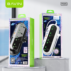Bavin PC825 Top Fashion Multi Plug Smart UK US EU Usb Power Extension <strong>Socket</strong> with <strong>3</strong> <strong>Way</strong> Universal - Product Image 6