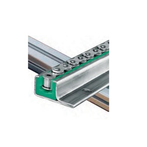 Riel guía de cadena de plástico de polietileno UHMW 06B 08B 10B 12B 16B con perfil de acero - Product Image 6