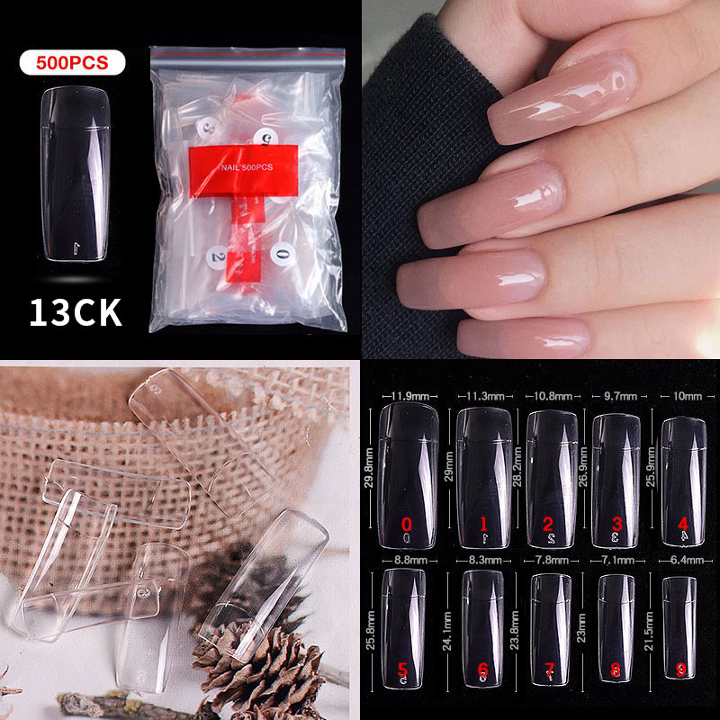 13 Clear 500pcs/bag