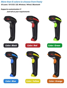 低成本激光条形码扫描仪带USB RS232接口条形码阅读器的廉价条形码扫描机 - Product Image 4