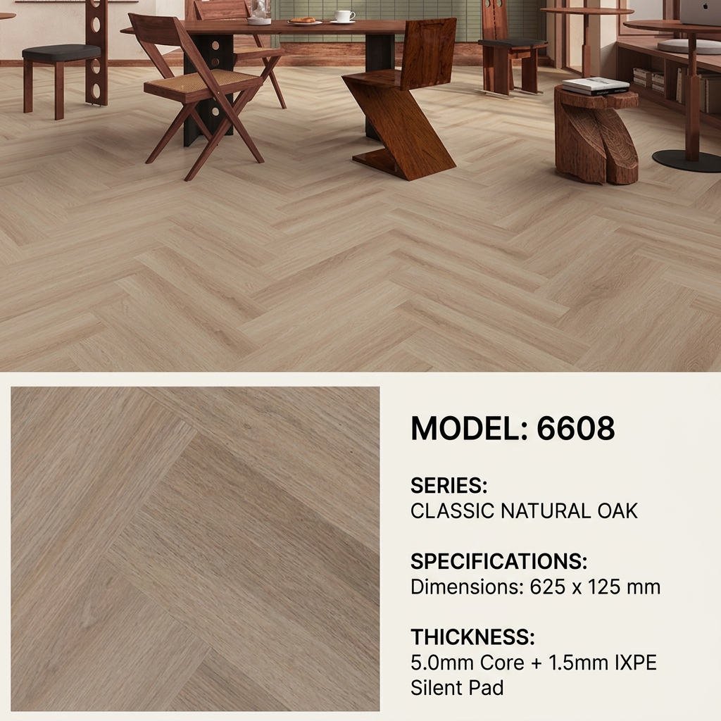 6608-Chêne naturel classique