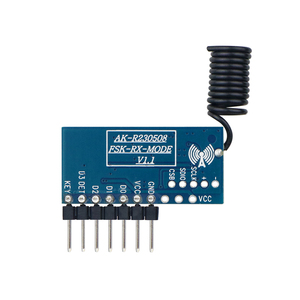 4 chiavi FSK codice di rotolamento con decodifica modulo ricevitore con telecomando per la luce di atmosfera di modifica auto blocco della porta di allarme - Product Image 3