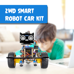 Fabrik 2WD Smart Robot Kit C/C Programmier projekt DIY Hindernis vermeidung Line Tracking Starter Roboter Auto Kit für Bildung - Product Image 5