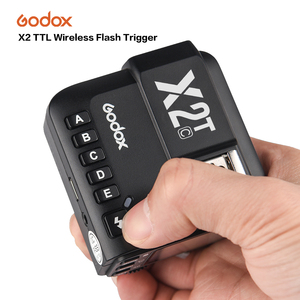 GODOX ทริกเกอร์แฟลชไร้สายสำหรับ Canon Nikon SONY Fuji Olympus Pentax X2T-O X2T-N X2T-C X2 X2T-P - Product Image 3